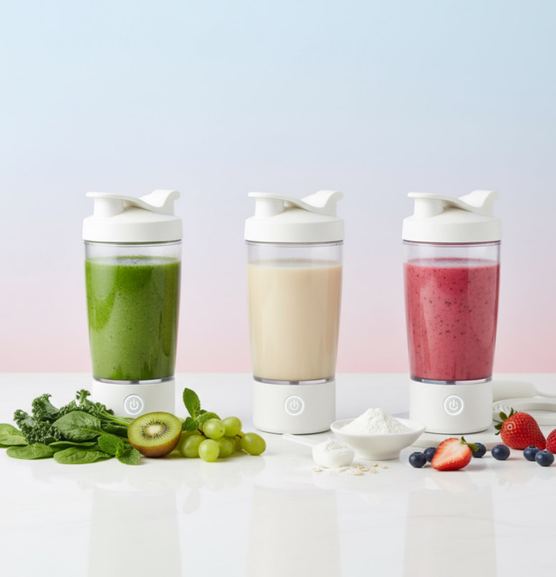 Lazy Shaker - Automatisk Proteinshaker med USB-lading